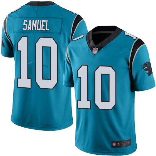 Carolina Panthers Limited Blue Youth Curtis Samuel Alternate Jersey NFL Football #10 Vapor Untouchable